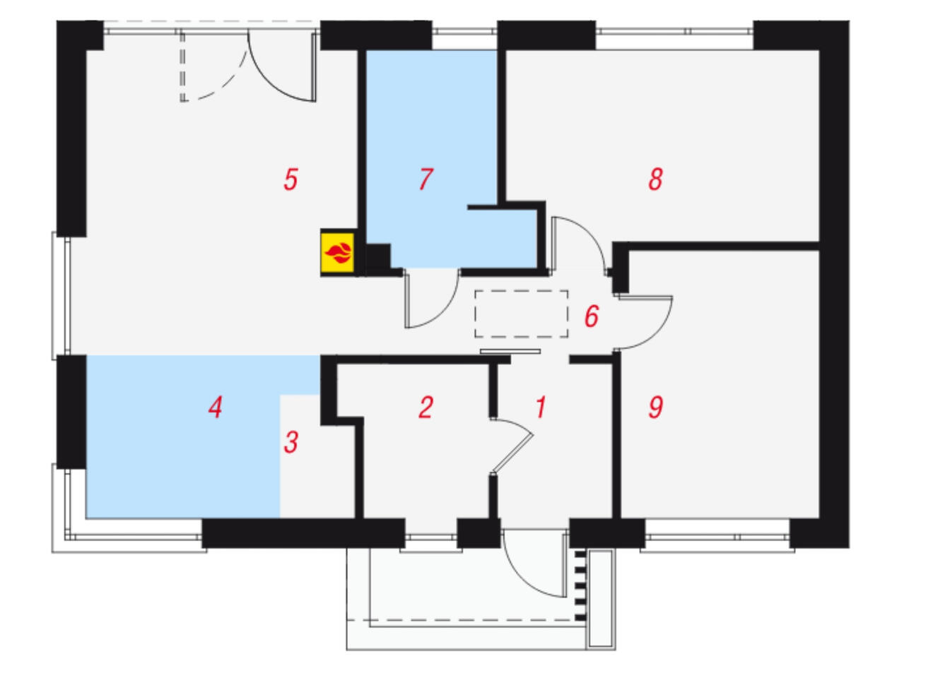 Projekt domu murowanego
